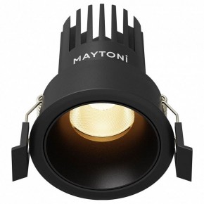 Встраиваемый светильник Maytoni Dip DL115-10W-2.7K-B в Губкинском - gubkinskiy.ok-mebel.com | фото