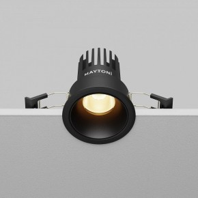 Встраиваемый светильник Maytoni Dip DL115-10W-2.7K-B в Губкинском - gubkinskiy.ok-mebel.com | фото 5