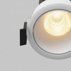 Встраиваемый светильник Maytoni Dip DL115-10W-2.7K-W в Губкинском - gubkinskiy.ok-mebel.com | фото 11