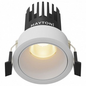 Встраиваемый светильник Maytoni Dip DL115-10W-2.7K-W в Губкинском - gubkinskiy.ok-mebel.com | фото 2