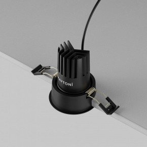 Встраиваемый светильник Maytoni Dip DL115-10W-4K-B в Губкинском - gubkinskiy.ok-mebel.com | фото 5