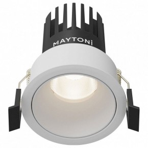 Встраиваемый светильник Maytoni Dip DL115-10W-4K-W в Губкинском - gubkinskiy.ok-mebel.com | фото