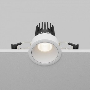 Встраиваемый светильник Maytoni Dip DL115-10W-4K-W в Губкинском - gubkinskiy.ok-mebel.com | фото 5