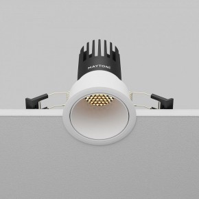 Встраиваемый светильник Maytoni Dip DL116-10W-2.7K-W в Губкинском - gubkinskiy.ok-mebel.com | фото 7
