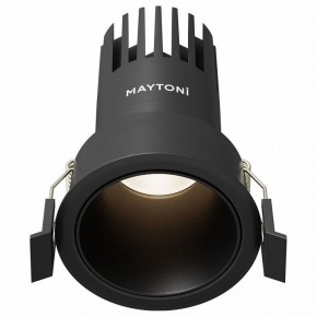 Встраиваемый светильник Maytoni Dip DL116-10W-4K-B в Губкинском - gubkinskiy.ok-mebel.com | фото