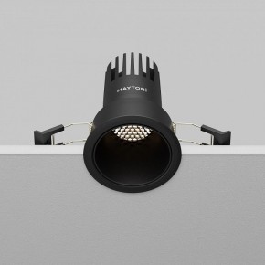 Встраиваемый светильник Maytoni Dip DL116-10W-4K-B в Губкинском - gubkinskiy.ok-mebel.com | фото 7