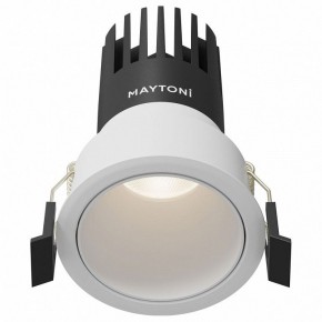 Встраиваемый светильник Maytoni Dip DL116-10W-4K-W в Губкинском - gubkinskiy.ok-mebel.com | фото