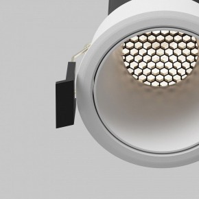 Встраиваемый светильник Maytoni Dip DL116-10W-4K-W в Губкинском - gubkinskiy.ok-mebel.com | фото 12