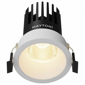 Встраиваемый светильник Maytoni Dip DL117-15W-2.7K-W в Губкинском - gubkinskiy.ok-mebel.com | фото