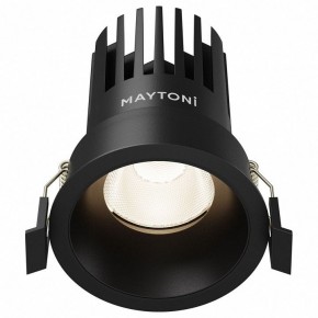 Встраиваемый светильник Maytoni Dip DL117-15W-4K-B в Губкинском - gubkinskiy.ok-mebel.com | фото