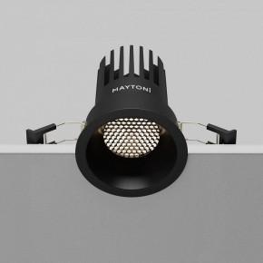 Встраиваемый светильник Maytoni Dip DL117-15W-4K-B в Губкинском - gubkinskiy.ok-mebel.com | фото 6