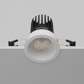 Встраиваемый светильник Maytoni Dip DL117-15W-4K-W в Губкинском - gubkinskiy.ok-mebel.com | фото 7