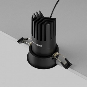 Встраиваемый светильник Maytoni Dip DL118-15W-2.7K-B в Губкинском - gubkinskiy.ok-mebel.com | фото 7