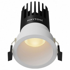 Встраиваемый светильник Maytoni Dip DL118-15W-2.7K-W в Губкинском - gubkinskiy.ok-mebel.com | фото