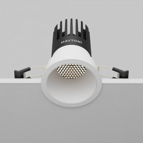 Встраиваемый светильник Maytoni Dip DL118-15W-4K-W в Губкинском - gubkinskiy.ok-mebel.com | фото 7