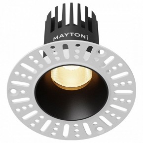 Встраиваемый светильник Maytoni Dip DL119-10W-2.7K-TRS-B в Губкинском - gubkinskiy.ok-mebel.com | фото