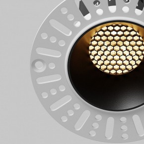 Встраиваемый светильник Maytoni Dip DL119-10W-2.7K-TRS-B в Губкинском - gubkinskiy.ok-mebel.com | фото 12