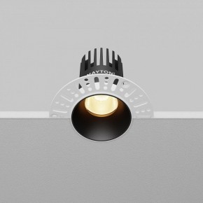 Встраиваемый светильник Maytoni Dip DL119-10W-2.7K-TRS-B в Губкинском - gubkinskiy.ok-mebel.com | фото 5