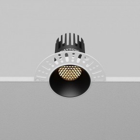 Встраиваемый светильник Maytoni Dip DL119-10W-2.7K-TRS-B в Губкинском - gubkinskiy.ok-mebel.com | фото 7
