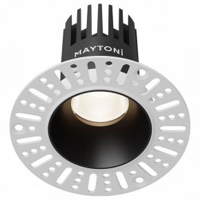Встраиваемый светильник Maytoni Dip DL119-10W-4K-TRS-B в Губкинском - gubkinskiy.ok-mebel.com | фото