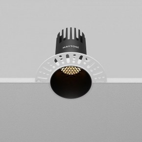Встраиваемый светильник Maytoni Dip DL120-10W-2.7K-TRS-B в Губкинском - gubkinskiy.ok-mebel.com | фото 7