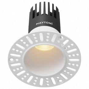 Встраиваемый светильник Maytoni Dip DL120-10W-2.7K-TRS-W в Губкинском - gubkinskiy.ok-mebel.com | фото