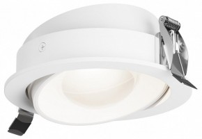 Встраиваемый светильник Maytoni Lens DL105-12W3K-W в Губкинском - gubkinskiy.ok-mebel.com | фото 8