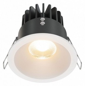 Встраиваемый светильник Maytoni Zoom DL034-01-12W2.7K-W в Губкинском - gubkinskiy.ok-mebel.com | фото