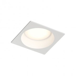 Встраиваемый влагозащищенный светильник DEEP, IP65, 15 Вт, GU5.3, LED, белый, пластик в Губкинском - gubkinskiy.ok-mebel.com | фото 4