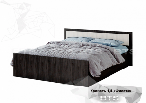 "Фиеста" кровать 1,6м LIGHT в Губкинском - gubkinskiy.ok-mebel.com | фото 1