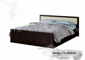 "Фиеста" кровать 1,4м LIGHT в Губкинском - gubkinskiy.ok-mebel.com | фото 1