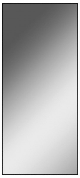 Зеркало Corsica 900х400 black без подсветки Sansa (SB1062Z) в Губкинском - gubkinskiy.ok-mebel.com | фото 1