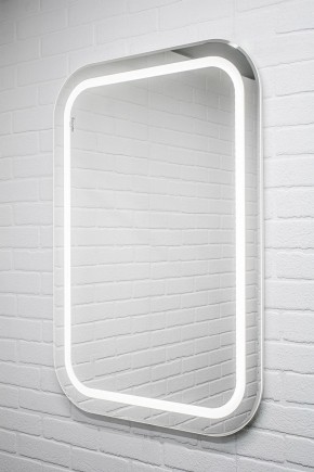Зеркало Elis 100 white с подсветкой Sansa (SEe1045Z) в Губкинском - gubkinskiy.ok-mebel.com | фото 3