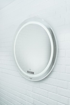 Зеркало Gia 75 white с подсветкой Sansa (SGa1044Z) в Губкинском - gubkinskiy.ok-mebel.com | фото 2