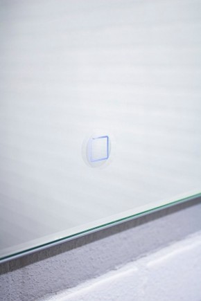 Зеркало Quadro 100 alum (линза) с подсветкой Sansa (SQL1030Z) в Губкинском - gubkinskiy.ok-mebel.com | фото 7